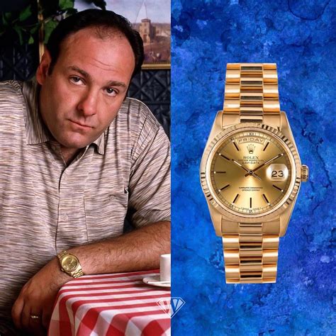 tony soprano rolex day date|tony soprano Rolex.